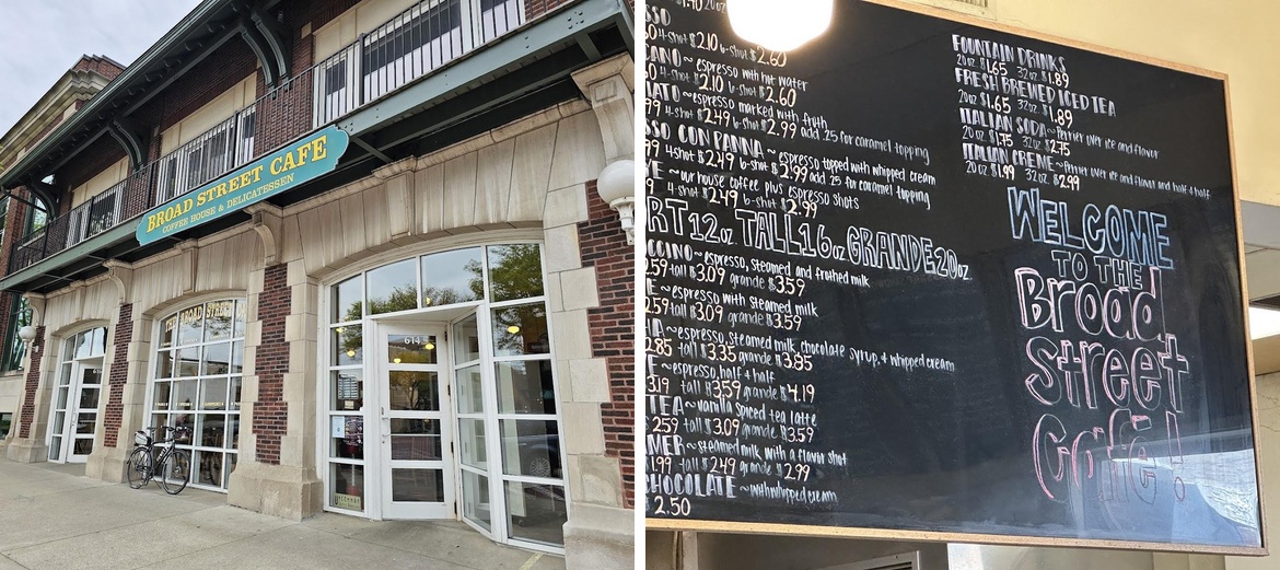 Broad Street Cafe Menu