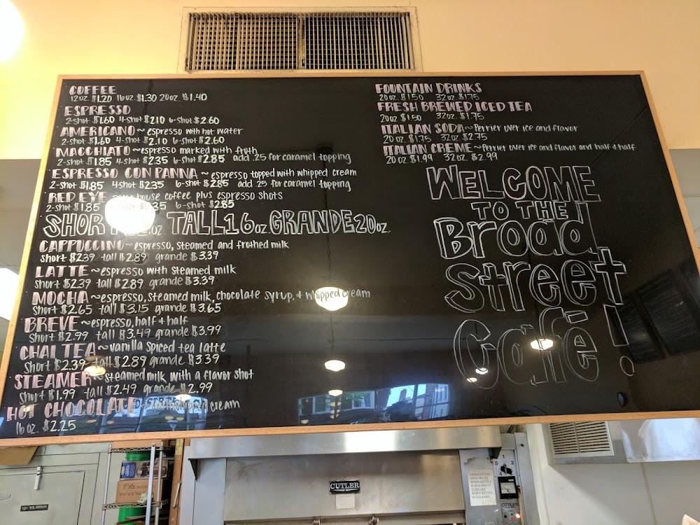 Broad Street Cafe Menu image 4