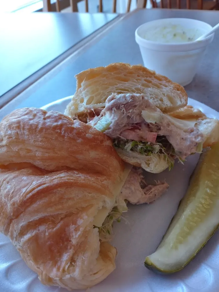 Tuna Croissant Sandwich